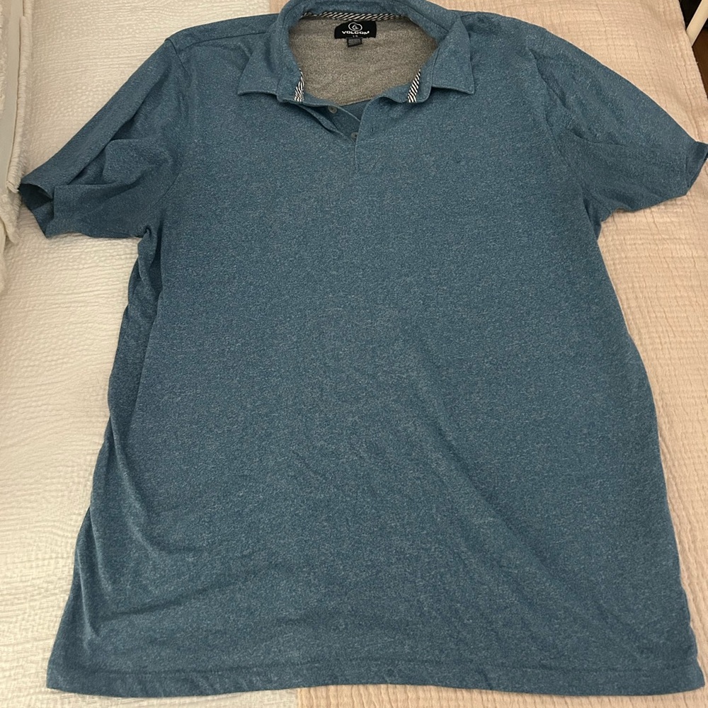 Volcom Ocean Blue Polo Shirt